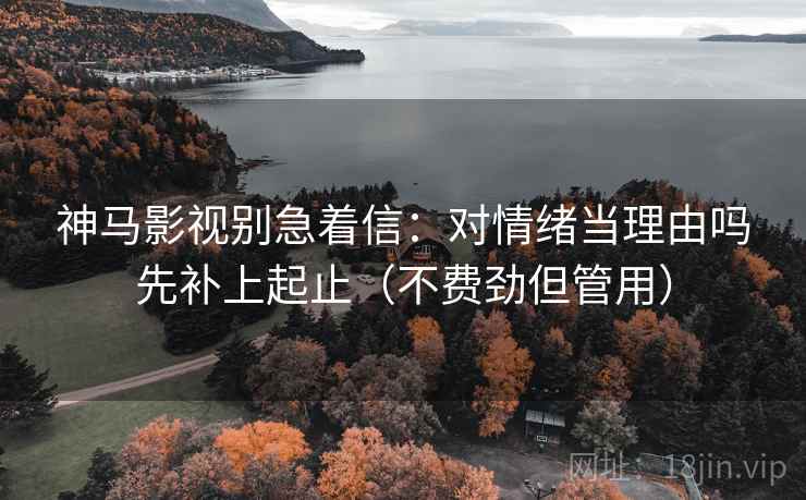 神马影视别急着信：对情绪当理由吗先补上起止（不费劲但管用）